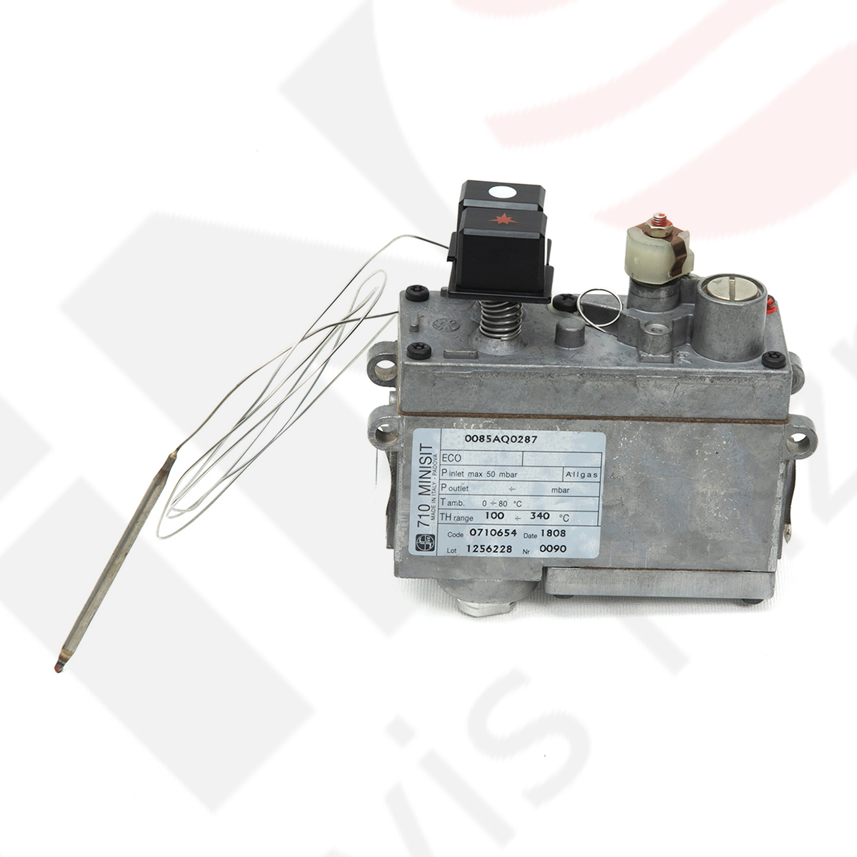 İnoksan Fırın Gaz Musluğu 710 Minisit  340C Değerinde